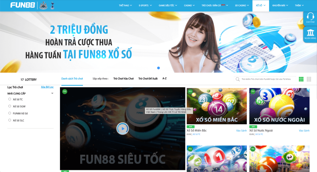  Đánh giá sòng bạc Fun88